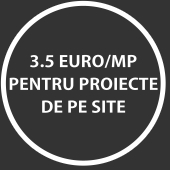 3.5 euro mp pentru proiecte de pe site
